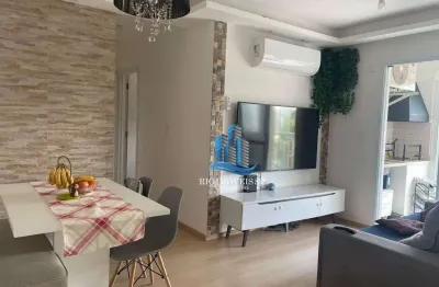Apartamento com 2 dormitórios à venda, 60 m² por r$ 649.000,00 - barcelona - são caetano do sul/sp