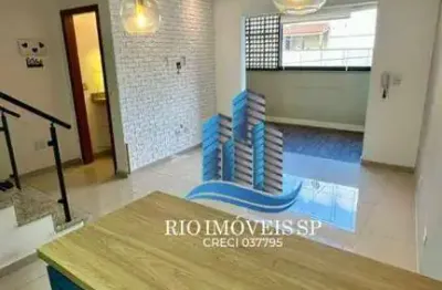 Sobrado com 2 dormitórios à venda, 130 m² por r$ 640.000,00 - campestre - santo andré/sp