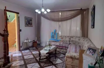 Sobrado com 3 dormitórios à venda, 168 m² por r$ 890.000,00 - campestre - santo andré/sp