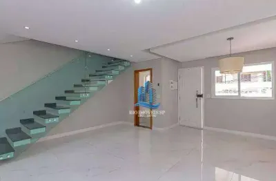 Sobrado com 3 dormitórios à venda, 149 m² por r$ 1.200.000,00 - campestre - santo andré/sp