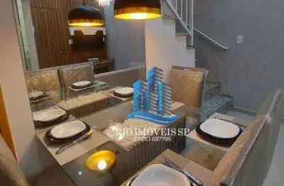 Sobrado com 2 dormitórios à venda, 120 m² por R$ 602.000,00 - Vila Príncipe de Gales - Santo André/SP