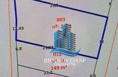 Terreno à venda, 275 m² por R$ 480.000,00 - Parque Novo Oratório - Santo André/SP