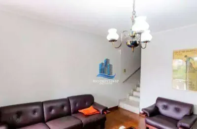 Sobrado com 3 dormitórios à venda, 168 m² por R$ 730.000,00 - Campestre - Santo André/SP