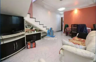 Sobrado com 3 dormitórios à venda, 120 m² por R$ 960.000,00 - Fundação - São Caetano do Sul/SP