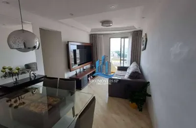 Apartamento com 3 dormitórios à venda, 72 m² por R$ 480.000,00 - Vila Firmiano Pinto - São Paulo/SP