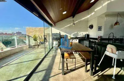 Cobertura com 2 dormitórios à venda, 104 m² por R$ 595.000,00 - Campestre - Santo André/SP