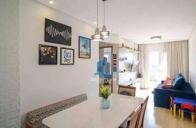 Apartamento com 2 dormitórios à venda, 66 m² por R$ 590.000,00 - Santa Maria - São Caetano do Sul/SP