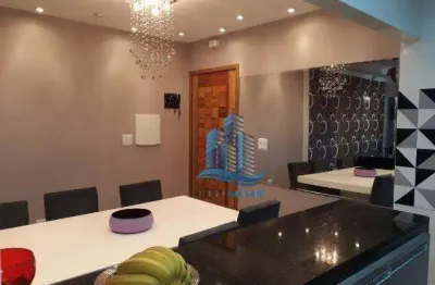 Cobertura com 4 dormitórios à venda, 180 m² por r$ 1.021.000,00 - campestre - santo andré/sp