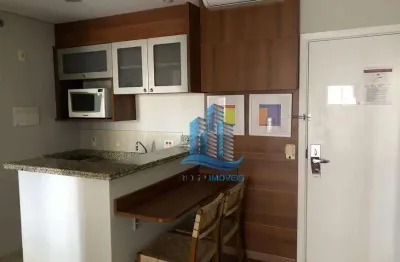 Flat com 1 dormitório à venda, 37 m² por r$ 285.000,00 - barcelona - são caetano do sul/sp
