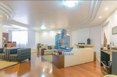 Apartamento com 4 dormitórios à venda, 430 m² por r$ 3.075.000,00 - santo antônio - são caetano do sul/sp