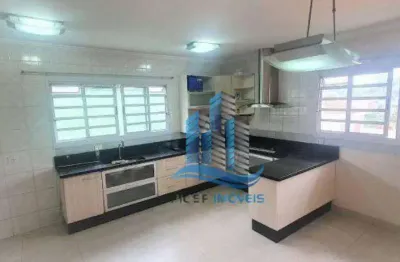 Sobrado com 4 dormitórios à venda, 360 m² por r$ 1.350.000,00 - vila bastos - santo andré/sp