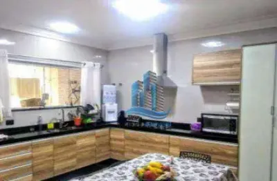 Sobrado com 3 dormitórios à venda, 268 m² por r$ 1.500.000,00 - rudge ramos - são bernardo do campo/sp