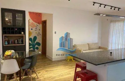 Apartamento com 2 dormitórios à venda, 80 m² por r$ 650.000,00 - campestre - santo andré/sp