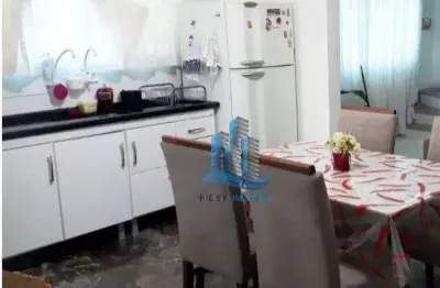 Sobrado com 3 dormitórios à venda, 120 m² por r$ 630.000,00 - nova gerti - são caetano do sul/sp