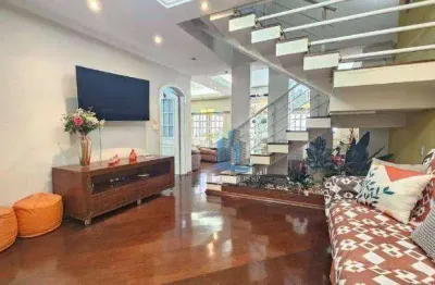 Sobrado com 4 dormitórios à venda, 298 m² por r$ 1.870.000,00 - barcelona - são caetano do sul/sp