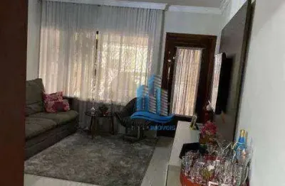 Sobrado com 3 dormitórios à venda, 180 m² por r$ 690.000,00 - campestre - santo andré/sp