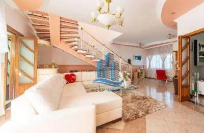 Sobrado com 3 dormitórios à venda, 445 m² por r$ 3.180.000,00 - olímpico - são caetano do sul/sp