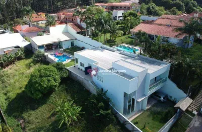 Casa com 3 dormitórios à venda, 428 m² por r$ 1.800.000,00 - condominio vale da bênção - araçariguama/sp
