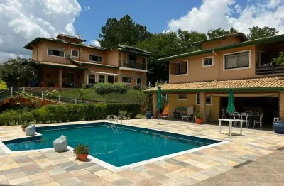 Chácara com 7 dormitórios, 4100 m² - venda por r$ 2.300.000,00 ou aluguel por r$ 14.970,00/mês - condominio vila verde - araçariguama/sp