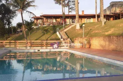 Chácara com 7 dormitórios à venda, 6109 m² por r$ 1.600.000,00 - ibaté - araçariguama/sp