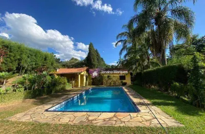 Chácara com 3 dormitórios à venda, 5000 m² por r$ 720.000,00 - aparecidinha - araçariguama/sp