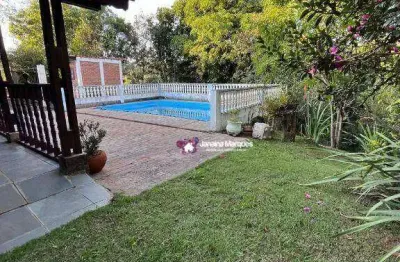 Chácara com 2 dormitórios à venda, 3000 m² por r$ 390.000,00 - santa ella - araçariguama/sp