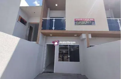 Sobrado com 2 dormitórios à venda, 86 m² por r$ 375.000 - jardim bela vista - araçariguama/sp