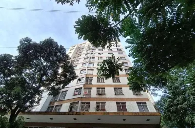 Apartamento de sala dois quartos frente com garagem em centro do rio de janeiro