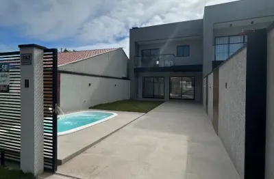 Ultima unidade.  sobrado novo proximo a praia central de guaratuba .