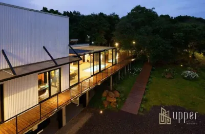Casa com 6 dormitórios à venda, 706 m² por r$ 4.800.000,00 - paragem dos verdes campos - gravataí/rs