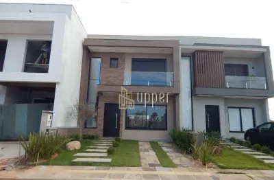 Casa com 3 dormitórios à venda, 120 m² por r$ 872.000,00 - condomínio central square - gravataí/rs