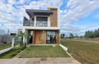 Casa com 3 dormitórios à venda, 132 m² por r$ 890.000,00 - condomínio central square - gravataí/rs