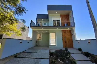 Casa com 3 dormitórios à venda, 173 m² por r$ 880.000,00 - reserva bela vista - gravataí/rs