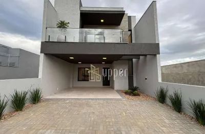 Casa com 3 dormitórios à venda, 160 m² por r$ 949.000 - reserva bela vista - gravataí/rs