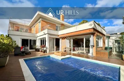 Casa com 4 dormitórios à venda, 498 m² por r$ 4.800.000,00 - alphaville graciosa - pinhais/pr