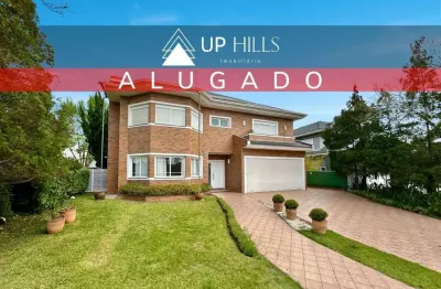 Casa com 5 dormitórios para alugar, 544 m² por r$ 20.520,00/mês - alphaville graciosa - pinhais/pr