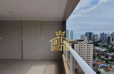 Apartamento à venda, 126 m² por r$ 1.250.000,00 - canto do forte - praia grande/sp