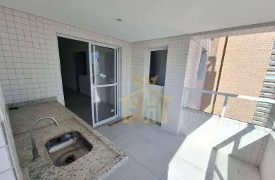 Apartamento à venda, 86 m² por r$ 580.800,00 - aviação - praia grande/sp