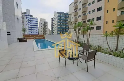 Apartamento à venda, 87 m² por r$ 600.000,00 - aviação - praia grande/sp