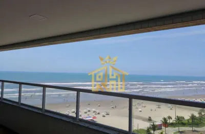 Oportunidade única: apartamento novo com vista lateral da praia!