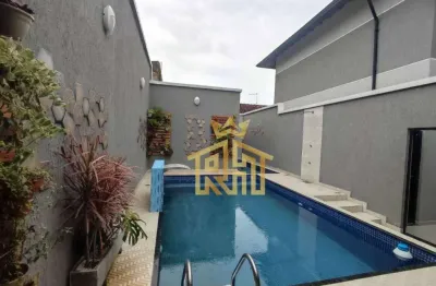 Casa à venda, 54 m² por r$ 330.000,00 - balneário pires - praia grande/sp