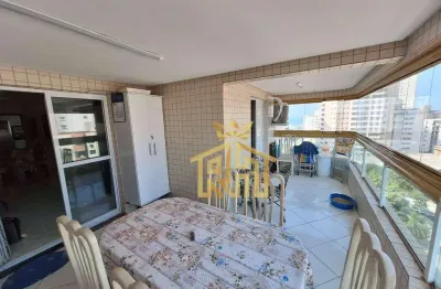 Apartamento com 3 dormitórios à venda, 109 m² por r$ 750.000,00 - aviação - praia grande/sp
