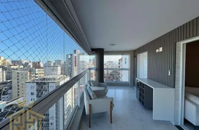 Apartamento com 3 dormitórios à venda, 149 m² por r$ 1.790.000,00 - vila guilhermina - praia grande/sp