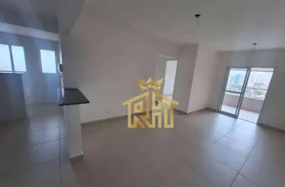 Apartamento 1 dormitório - sacada com churrasqueira - lazer - 1 vaga - guilhermina - praia grande