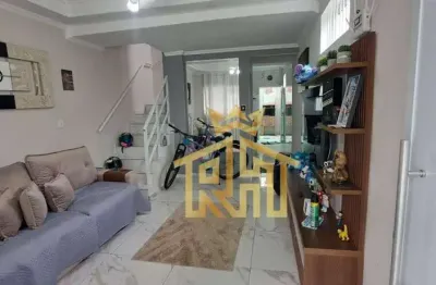 Sobrado 02 quartos porteira fechada para venda - bairro caiçara - praia grande - sp