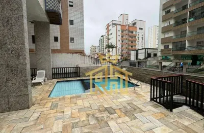Apartamento 2 quartos (1 suíte) no bairro de vila tupi em praia grande - sp