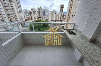 Apartamento novo - 01 suíte - varanda gourmet - lazer completo  - 1 vaga - aviação - praia grande sp
