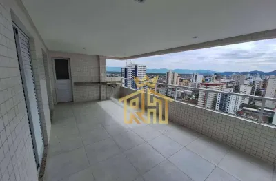 Apartamento novo - 03 suítes - varanda gourmet - 02 vagas - aviação - praia grande sp