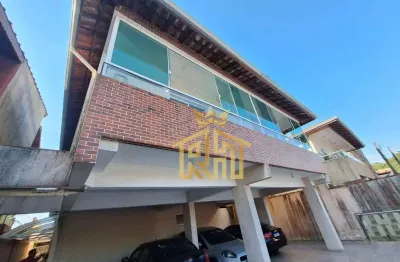 Casa com 2 dormitórios à venda, 63 m² por r$ 320.000,00 - sítio do campo - praia grande/sp