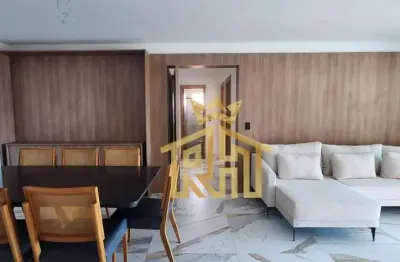 Apartamento com 3 dormitórios à venda, 126 m² por r$ 1.250.000,00 - aviação - praia grande/sp